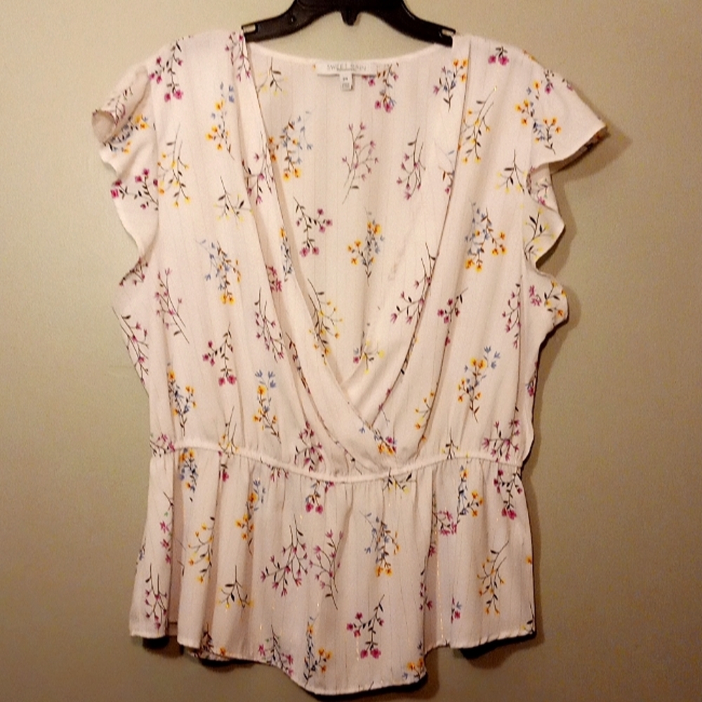 Sweet Rain Top size 2X
